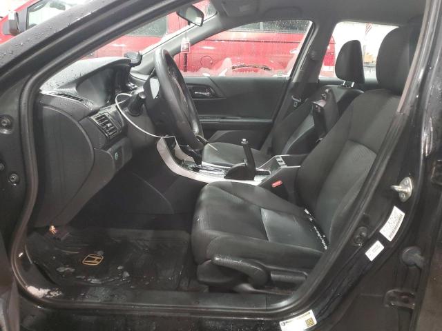 1HGCR2F38HA094538 - 2017 HONDA ACCORD LX BLACK photo 7