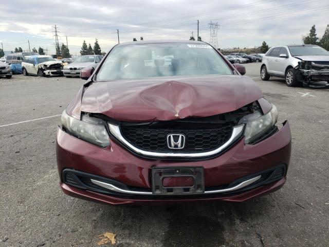 19XFB2F80DE252082 - 2013 HONDA CIVIC EX BURGUNDY photo 5