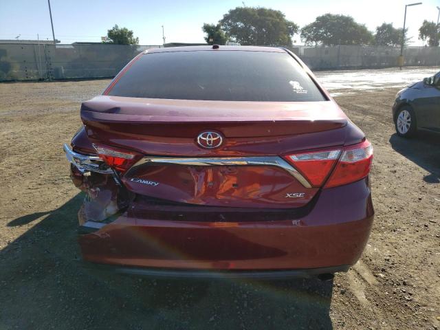 4T1BF1FK3HU763913 - 2017 TOYOTA CAMRY LE RED photo 6