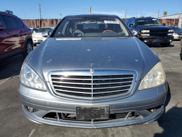 WDDNG71XX7A099958 - 2007 MERCEDES-BENZ S 550 BLUE photo 5