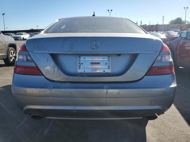 WDDNG71XX7A099958 - 2007 MERCEDES-BENZ S 550 BLUE photo 6