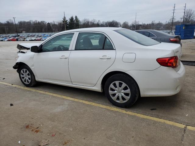 1NXBU4EE7AZ311732 - 2010 TOYOTA COROLLA BASE WHITE photo 2