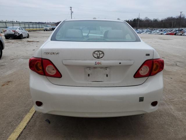1NXBU4EE7AZ311732 - 2010 TOYOTA COROLLA BASE WHITE photo 6