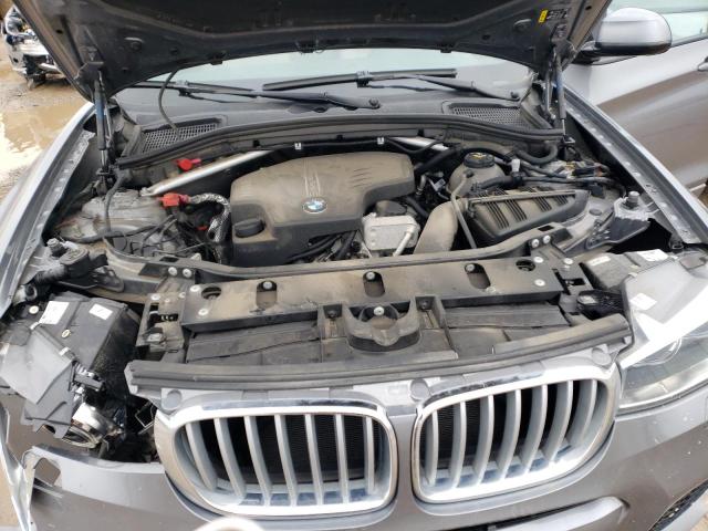 5UXWX9C56H0T08639 - 2017 BMW X3 XDRIVE28I GRAY photo 11