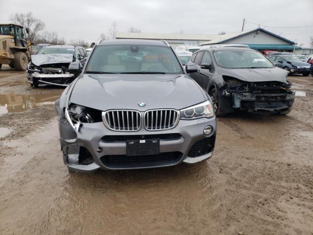 5UXWX9C56H0T08639 - 2017 BMW X3 XDRIVE28I GRAY photo 5