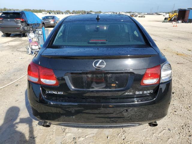 JTHCE96S870008898 - 2007 LEXUS GS 350 BLACK photo 6