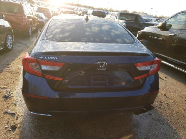 1HGCV1F53JA129080 - 2018 HONDA ACCORD EXL BLUE photo 6