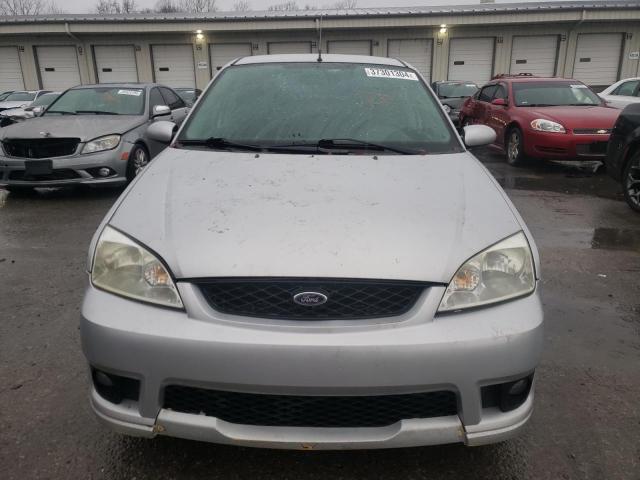 1FAFP38Z77W103696 - 2007 FORD FOCUS ST SILVER photo 5