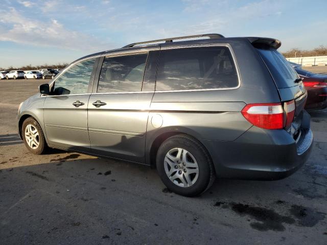 5FNRL38406B452631 - 2006 HONDA ODYSSEY EX GRAY photo 2