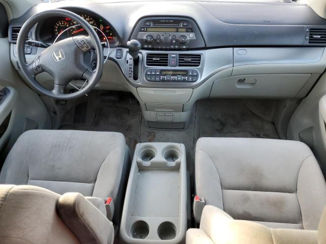 5FNRL38406B452631 - 2006 HONDA ODYSSEY EX GRAY photo 8