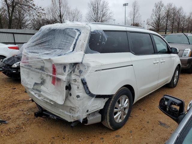 KNDMB5C11G6145519 - 2016 KIA SEDONA LX WHITE photo 3