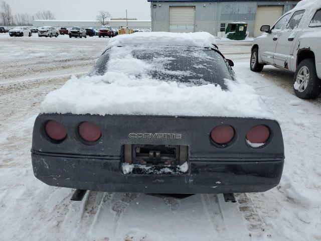 1G1AY0784E5133078 - 1984 CHEVROLET CORVETTE BLACK photo 6