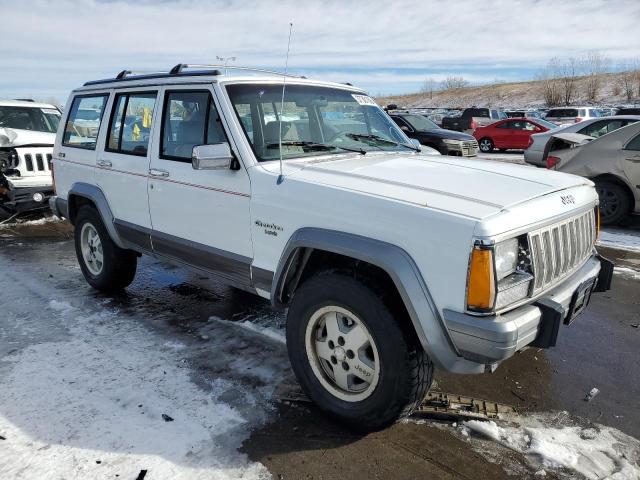 1J4FJ58S2ML635486 - 1991 JEEP CHEROKEE LAREDO WHITE photo 4