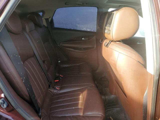 JN1AJ0HR1BM850898 - 2011 INFINITI EX35 BASE Շագանակագույն լուսանկար 11