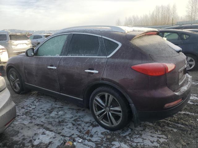 JN1AJ0HR1BM850898 - 2011 INFINITI EX35 BASE Շագանակագույն լուսանկար 2