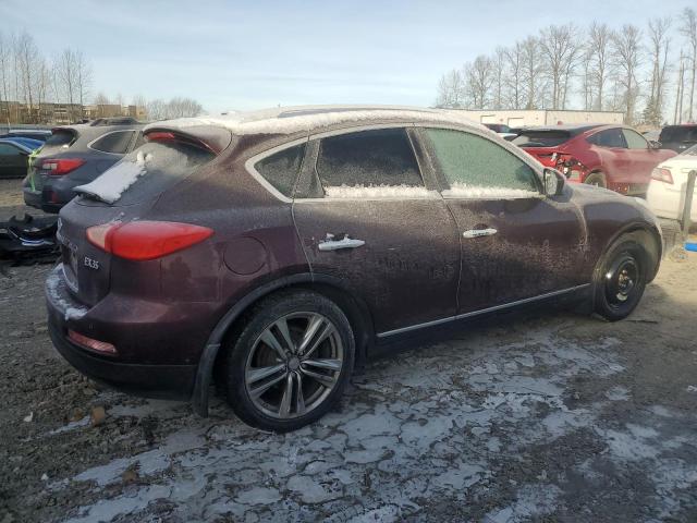 JN1AJ0HR1BM850898 - 2011 INFINITI EX35 BASE Շագանակագույն լուսանկար 3