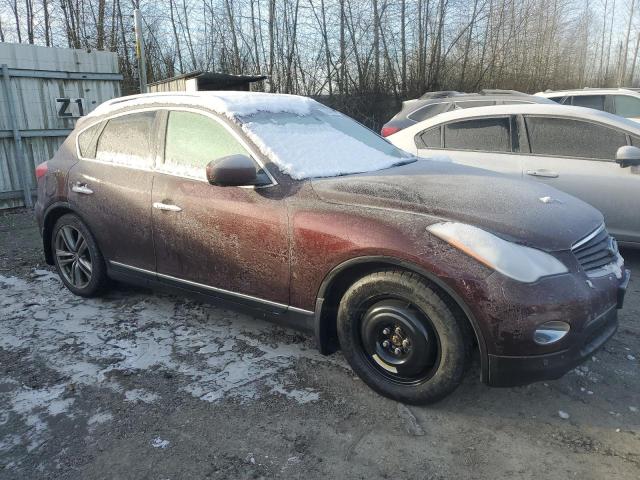 JN1AJ0HR1BM850898 - 2011 INFINITI EX35 BASE Շագանակագույն լուսանկար 4