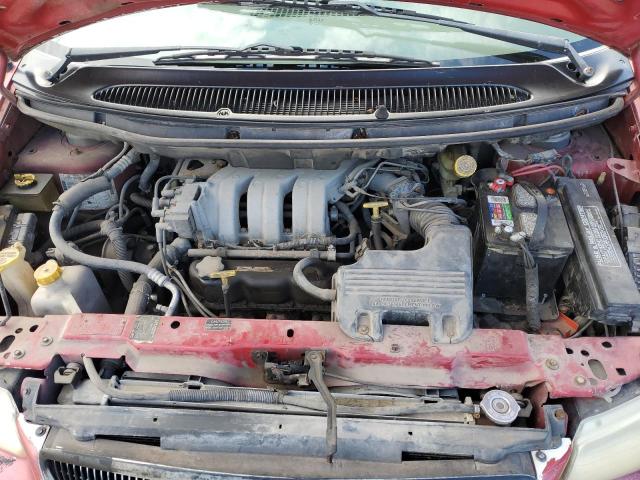 1C4GP64L7VB313785 - 1997 CHRYSLER TOWN & COU LXI RED photo 12