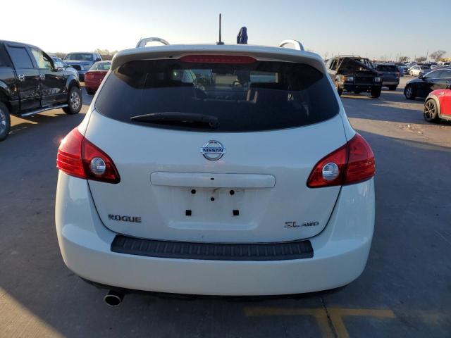 JN8AS5MV2AW134478 - 2010 NISSAN ROGUE S WHITE photo 6