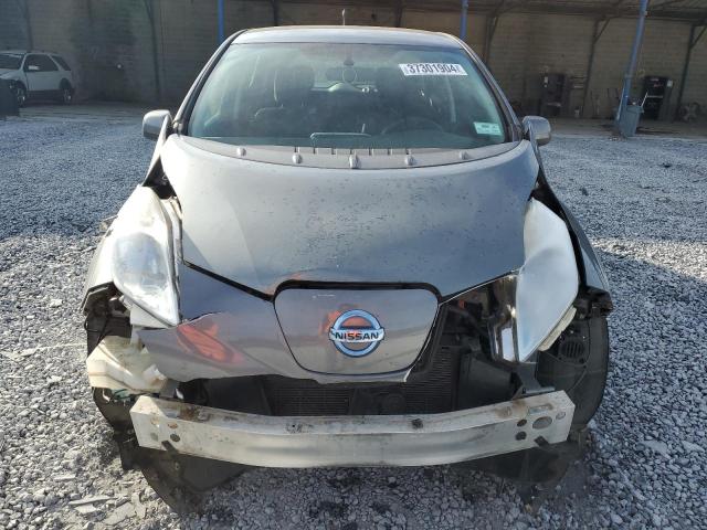 1N4AZ0CP1EC340451 - 2014 NISSAN LEAF S GRAY photo 5