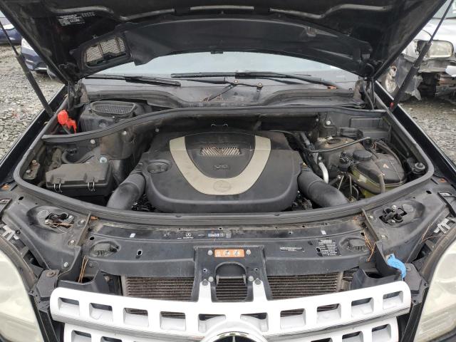4JGBB8GB9AA617056 - 2010 MERCEDES-BENZ ML 350 4MATIC BLACK photo 11