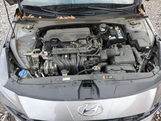 KMHLL4AG0MU199262 - 2021 HYUNDAI ELANTRA SE GRAY photo 11