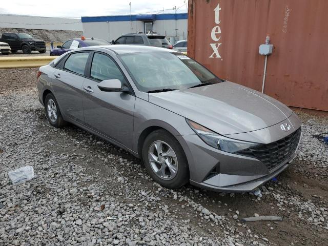 KMHLL4AG0MU199262 - 2021 HYUNDAI ELANTRA SE GRAY photo 4