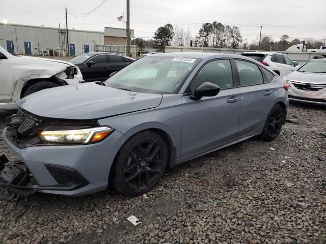 19XFL2H80NE004488 - 2022 HONDA CIVIC SPORT GRAY photo 1