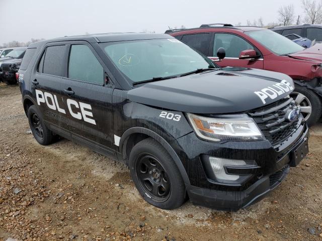 1FM5K8AR8JGA92040 - 2018 FORD EXPLORER POLICE INTERCEPTOR Noir photo 4