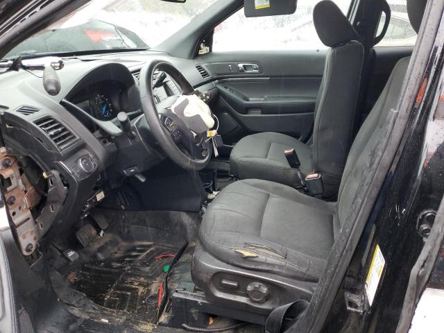 1FM5K8AR8JGA92040 - 2018 FORD EXPLORER POLICE INTERCEPTOR Noir photo 7