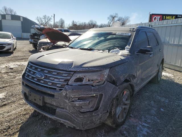 1FM5K7F85GGD21776 - 2016 FORD EXPLORER LIMITED BLACK photo 1