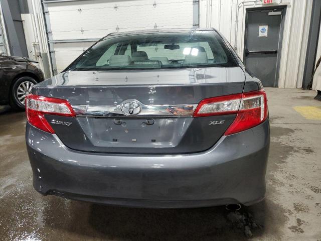 4T1BF1FK4CU061737 - 2012 TOYOTA CAMRY BASE GRAY photo 6