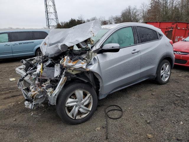 3CZRU6H56KM714305 - 2019 HONDA HR-V EX SILVER photo 1