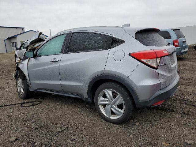 3CZRU6H56KM714305 - 2019 HONDA HR-V EX SILVER photo 2