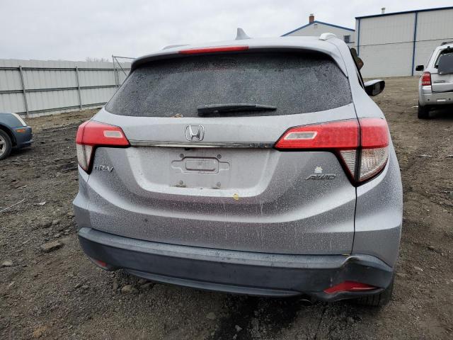 3CZRU6H56KM714305 - 2019 HONDA HR-V EX SILVER photo 6