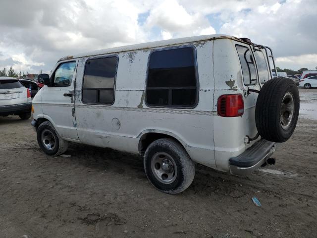 2B6HB11X7YK139264 - 2000 DODGE RAM VAN B1500 WHITE photo 2