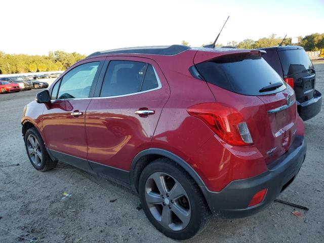 KL4CJASB6EB611977 - 2014 BUICK ENCORE RED photo 2