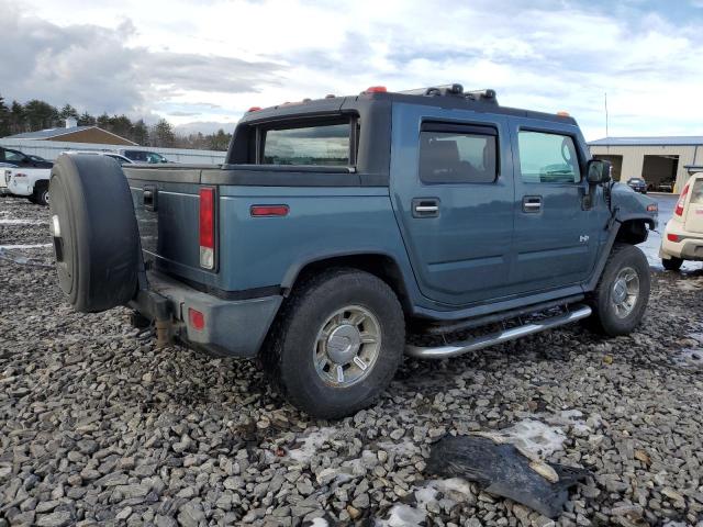 5GRGN22U46H109632 - 2006 HUMMER H2 SUT GRAY photo 3