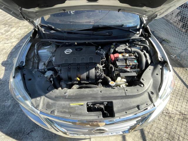 3N1AB7AP0FY240279 - 2015 NISSAN SENTRA S SILVER photo 7