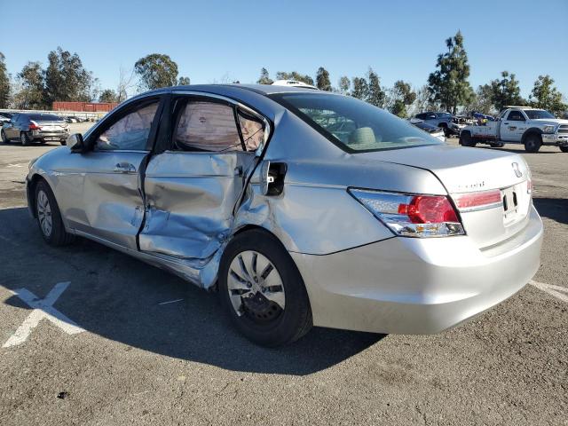 1HGCP2F37CA204171 - 2012 HONDA ACCORD LX SILVER photo 2