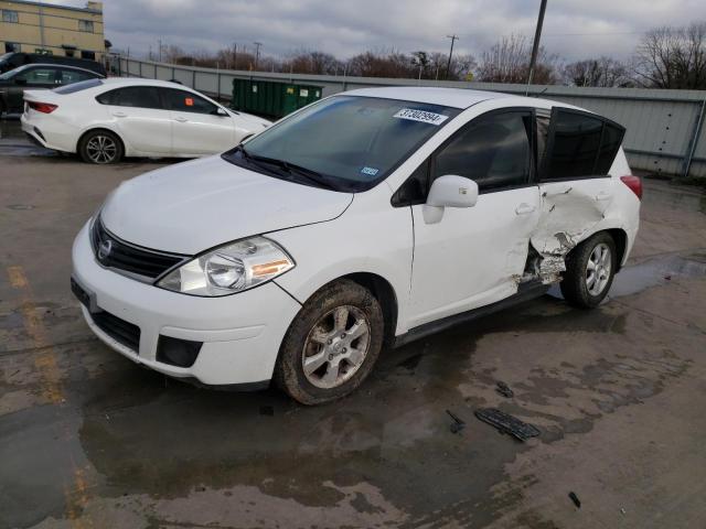 3N1BC1CP0CK804331 - 2012 NISSAN VERSA S WHITE photo 1