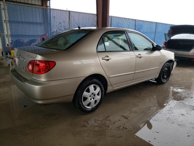 1NXBR30E37Z780148 - 2007 TOYOTA COROLLA CE BEIGE photo 3