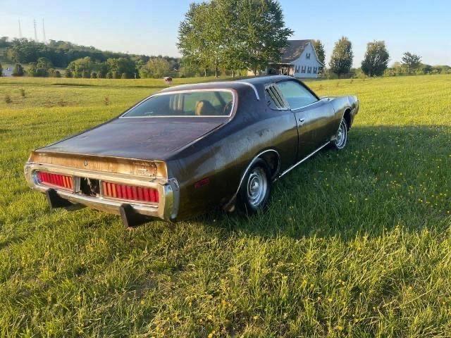 WP29G3A157763 - 1973 DODGE CHARGER BROWN photo 4