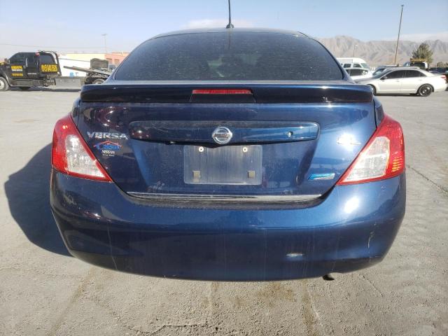 3N1CN7AP4EL852982 - 2014 NISSAN VERSA S BLUE photo 6