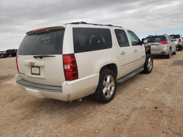 1GNSCKE04DR142915 - 2013 CHEVROLET SUBURBAN C1500 LTZ CREAM photo 3