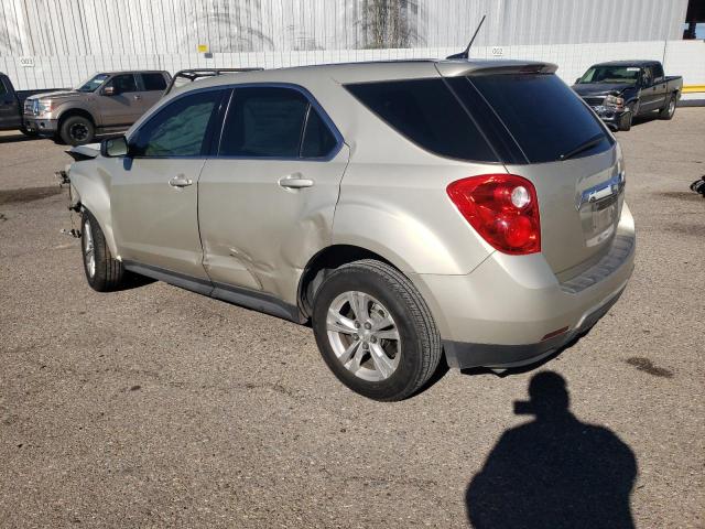 1GNALAEK6EZ114087 - 2014 CHEVROLET EQUINOX LS TAN photo 2