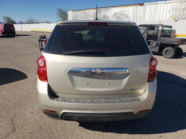 1GNALAEK6EZ114087 - 2014 CHEVROLET EQUINOX LS TAN photo 6