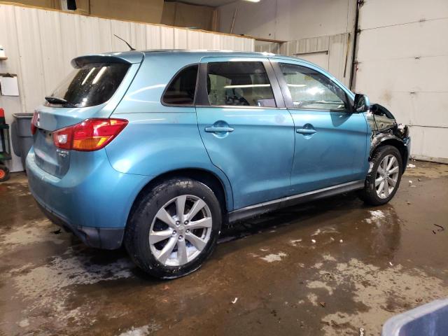 4A4AP3AU4DE020840 - 2013 MITSUBISHI OUTLANDER ES BLUE photo 3