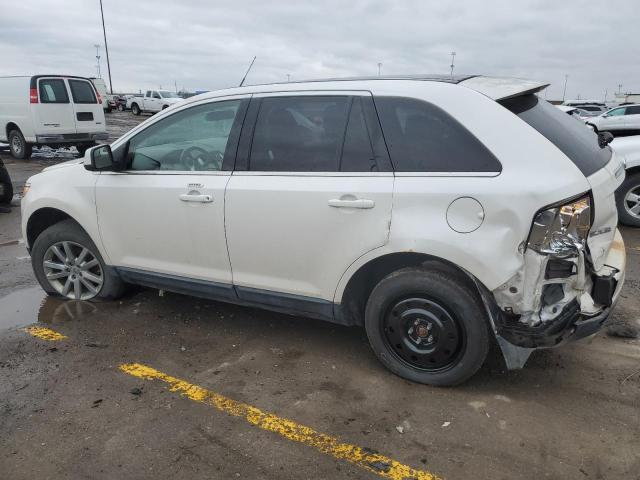 2FMDK4KC7BBA15408 - 2011 FORD EDGE LIMITED WHITE photo 2