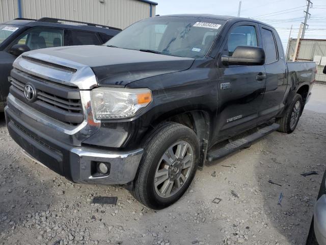 5TFRY5F12FX183690 - 2015 TOYOTA TUNDRA DOUBLE CAB SR/SR5 BLACK photo 1